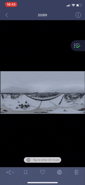 Panorama preview