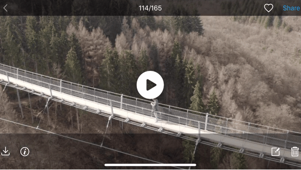DJI GO 4 • H.265 export
